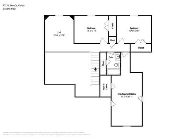 $1,860 | 137 St Ann Circle, Dallas, GA 30157