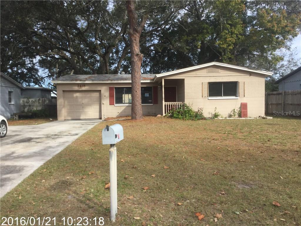 2418 Nash Street Clearwater, FL 33765 - Photo 1 of 1 a front view of a house with yard