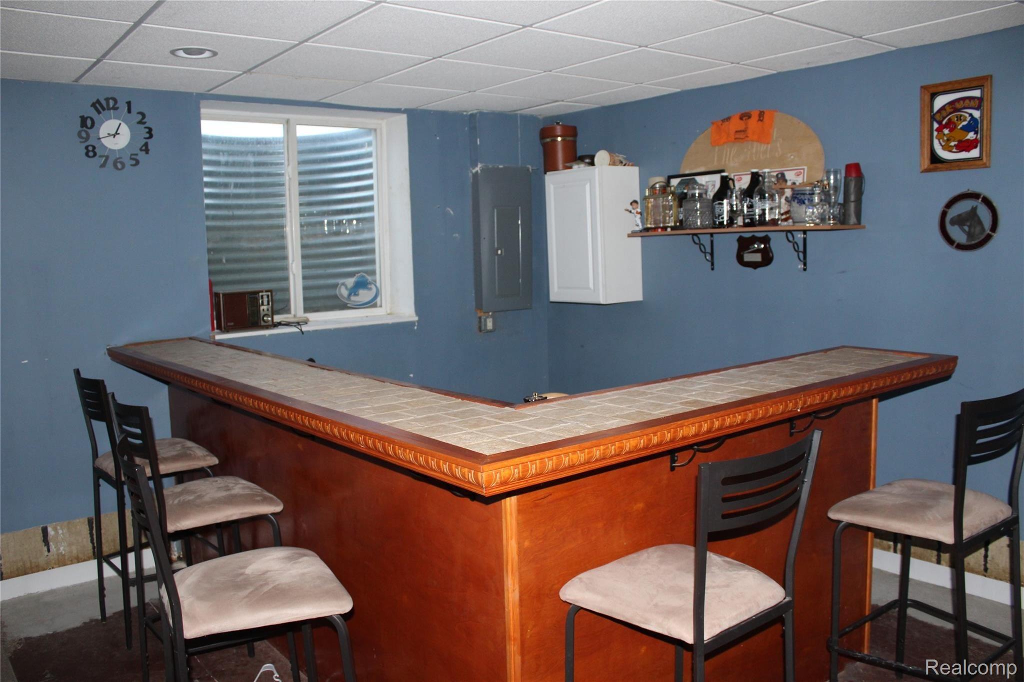 9127 Lambs Road Goodells, MI 48027 - Photo 8 of 11 Basement bar with egress window