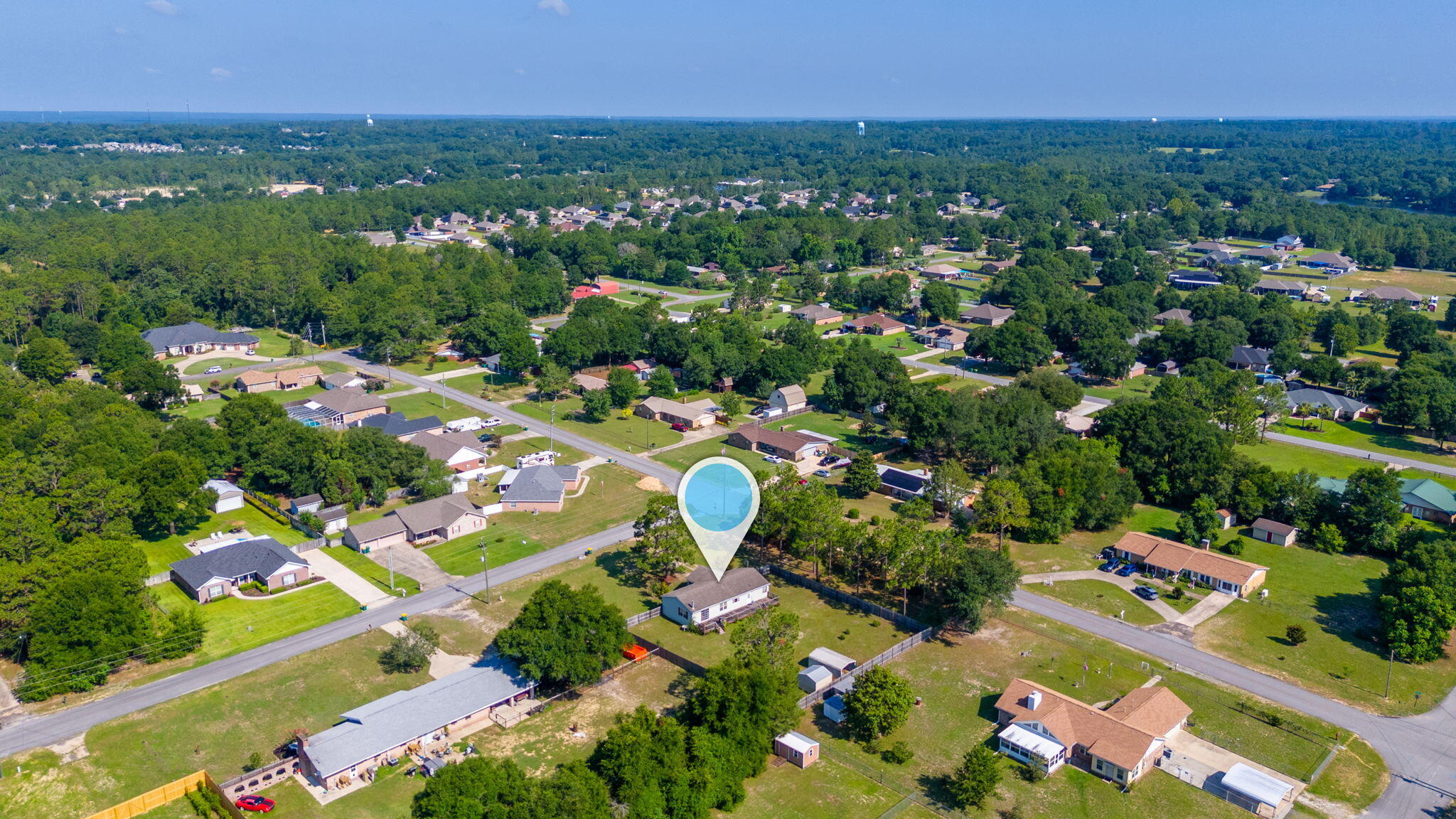 5393 Hillcrest Road Crestview, FL 32539 - Photo 37 of 39 49-web-or-mls-5393 Hillcrest Rd Aerial-3
