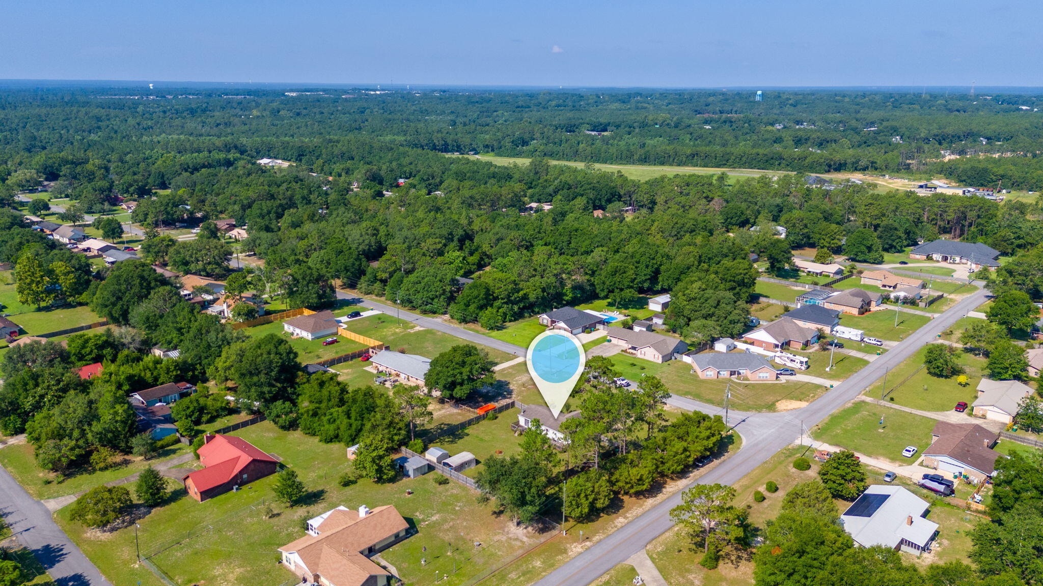 5393 Hillcrest Road Crestview, FL 32539 - Photo 38 of 39 50-web-or-mls-5393 Hillcrest Rd Aerial-4