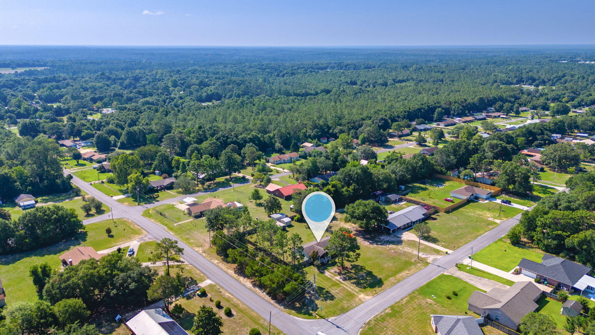 5393 Hillcrest Road Crestview, FL 32539 - Photo 39 of 39 51-web-or-mls-5393 Hillcrest Rd Aerial-5