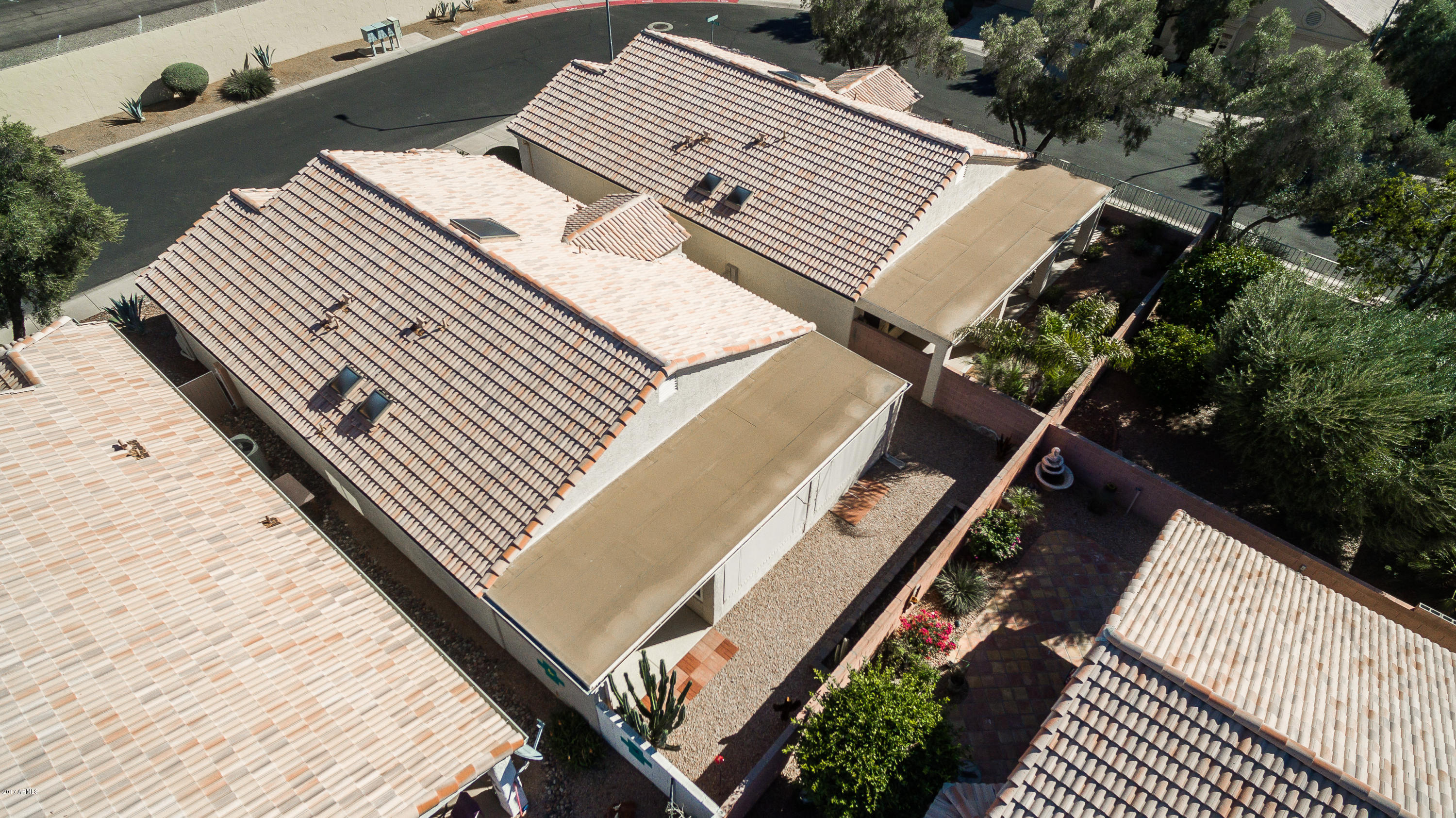 17280 North Inca Way Surprise, AZ 85374 - Photo 25 of 40 Overhead of Back Yard