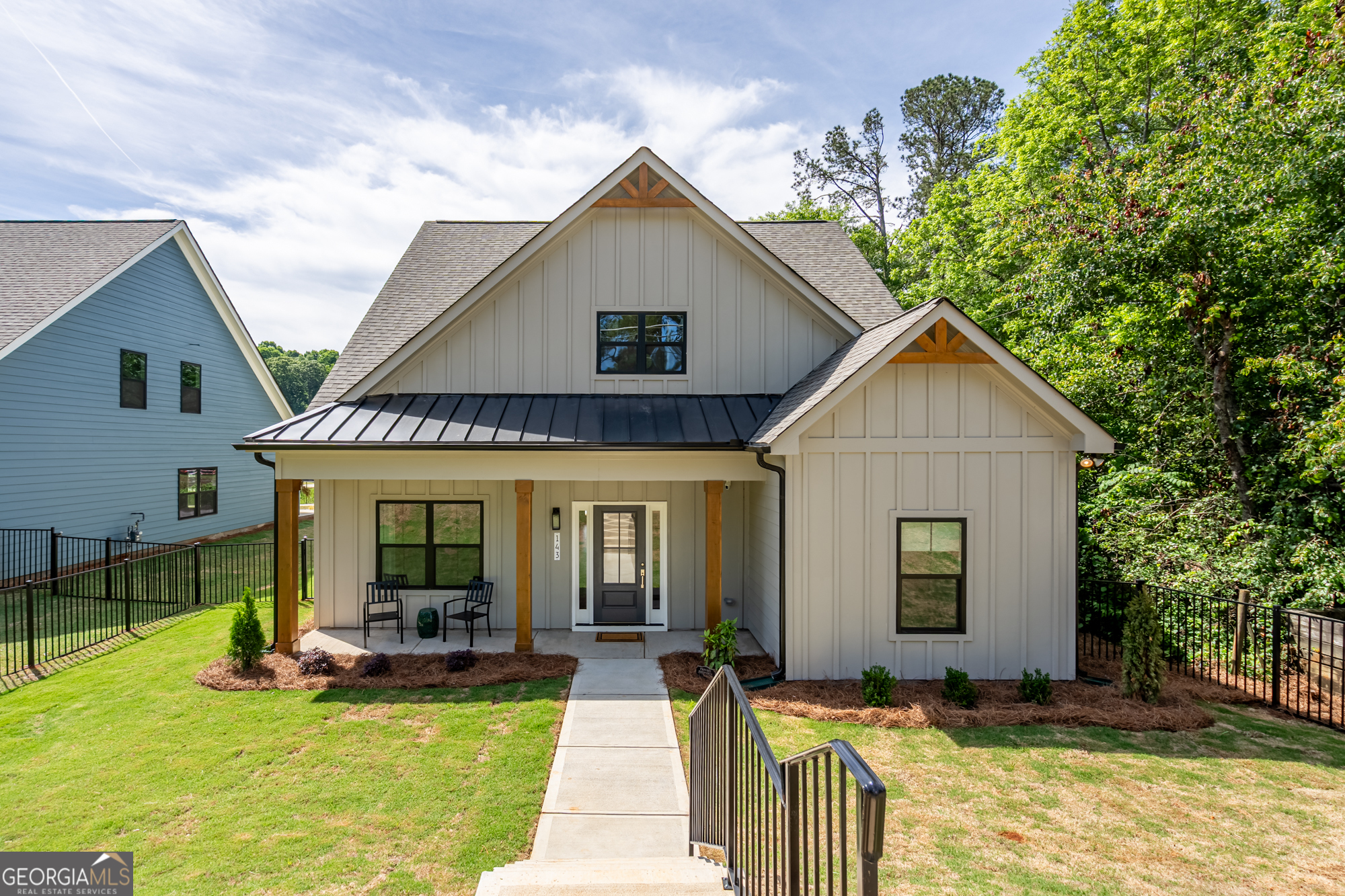 143 Old Alabama Road Southeast Emerson, GA 30137 - Photo 47 of 48 a view of a house with swimming pool and porch