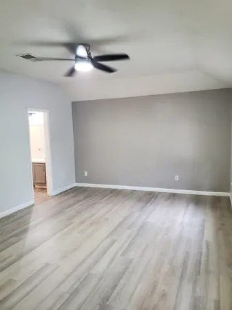 wooden floor in an empty room