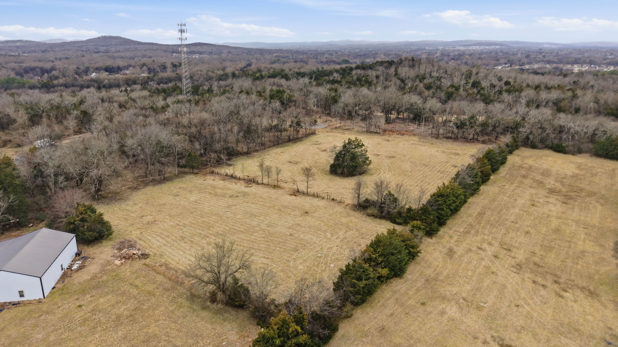0 Shirley Road Smyrna, TN 37167 - Photo 8 of 30 a view of a dry yard with mountains in the background