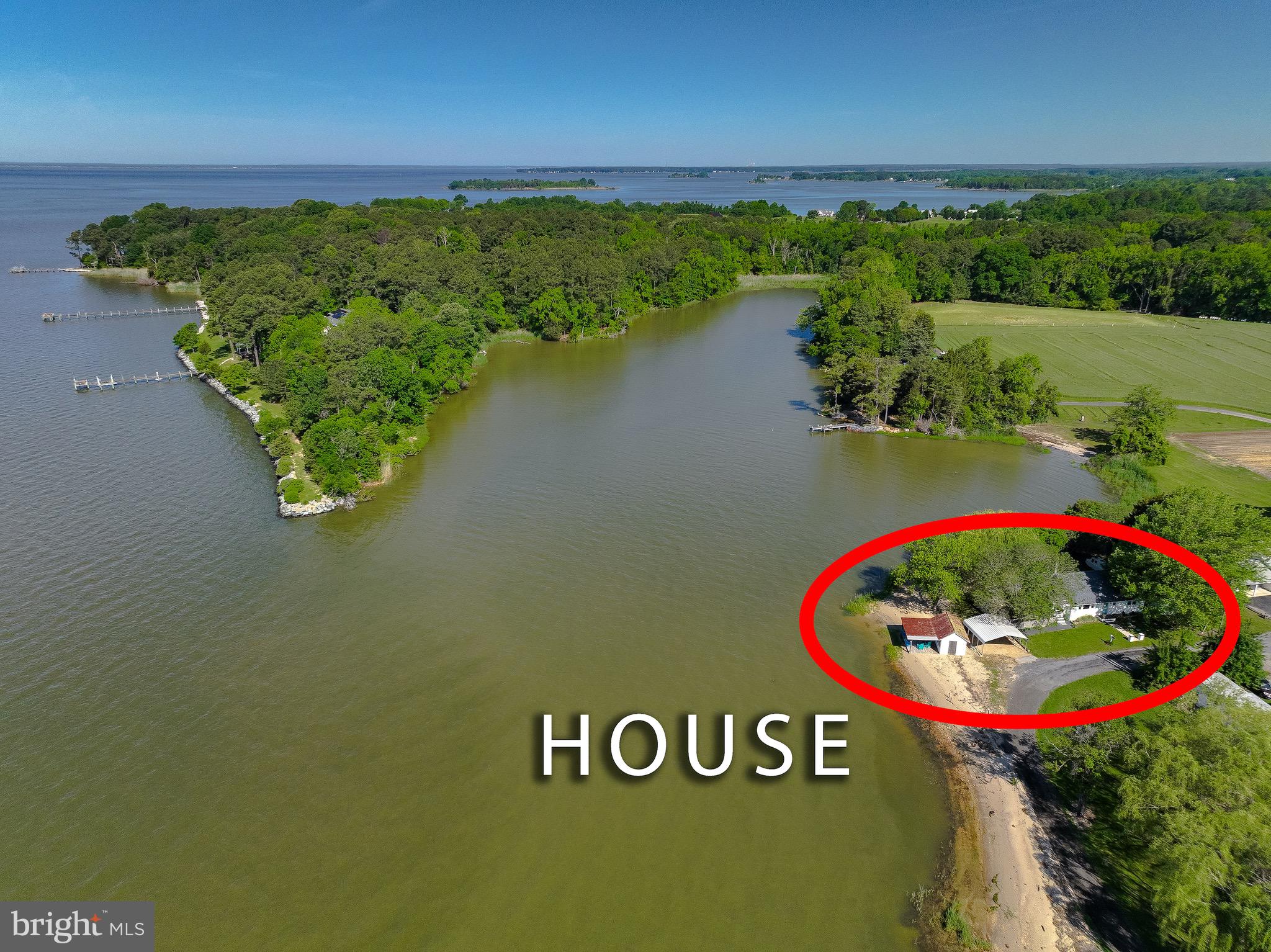 20379 Bowles Road Coltons Point, MD 20626 - Photo 56 of 66 Best of both worlds, creek and Potomac