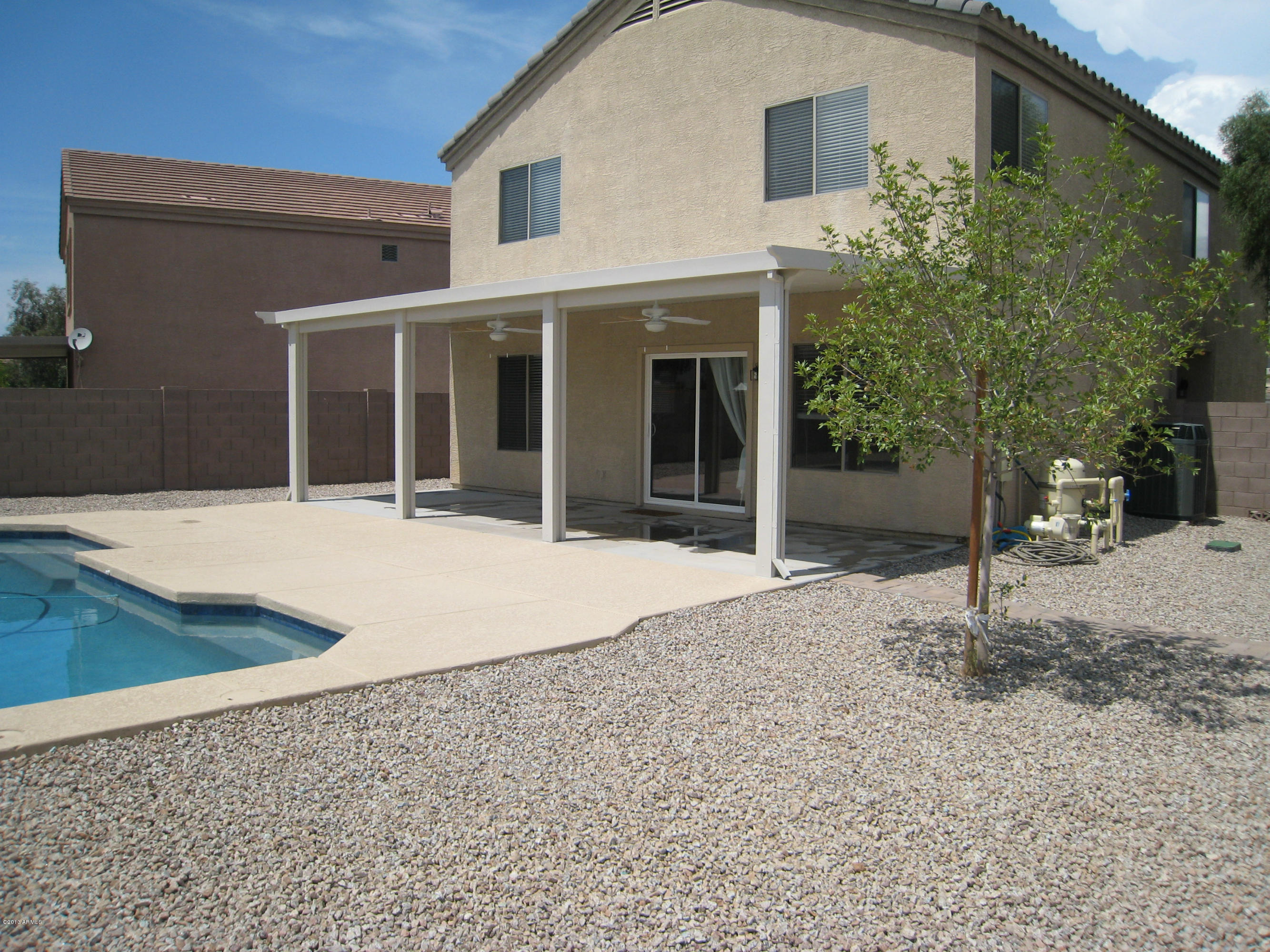 2597 West Tanner Ranch Road Queen Creek, AZ 85144 - Photo 35 of 40 Extended Patio