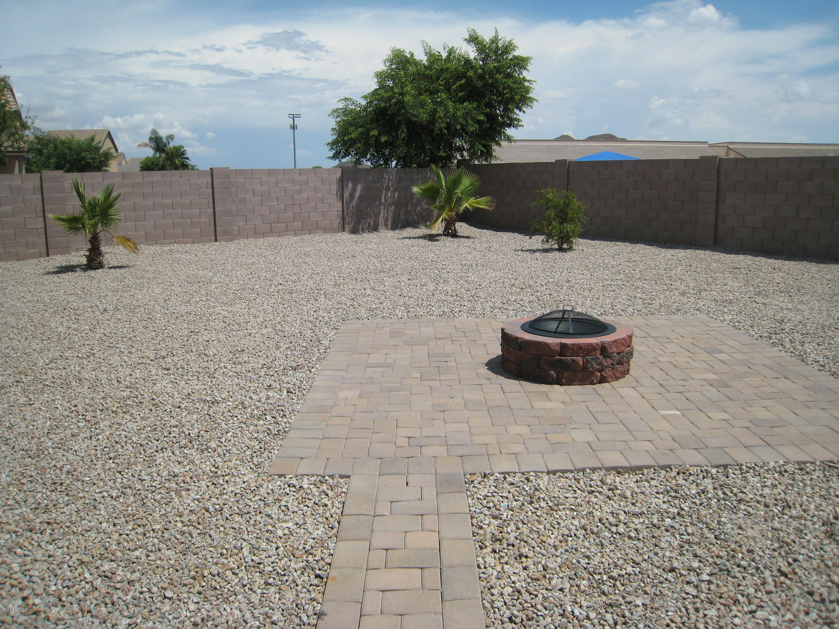 2597 West Tanner Ranch Road Queen Creek, AZ 85144 - Photo 37 of 40 Backyard Fire Pit