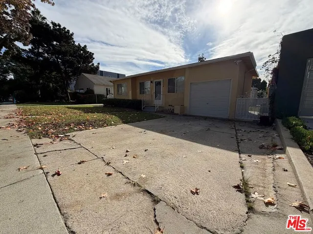 a backyard of a house