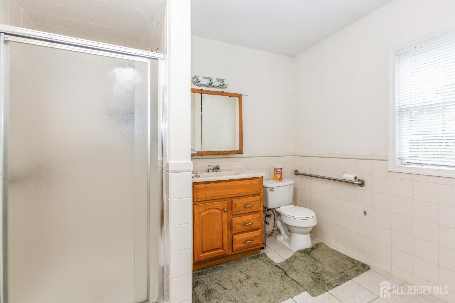 8 Longfellow Drive Colonia, NJ 07067 - Photo 14 of 24 a bathroom with a toilet sink and mirror