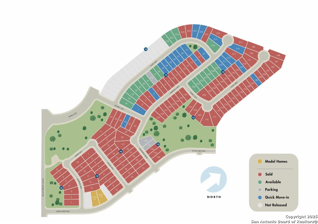 10223 Carnation Boerne, TX 78006 - Photo 3 of 8 a bedroom with a bed and a painting on the wall