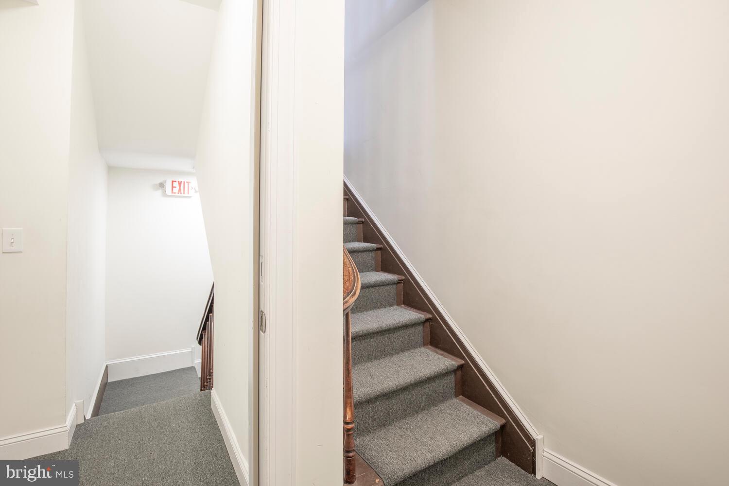 30 West State Street, Unit B Doylestown, PA 18901 - Photo 7 of 27 a view of a hallway with staircase
