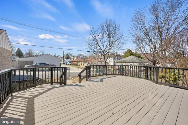 a view of roof deck