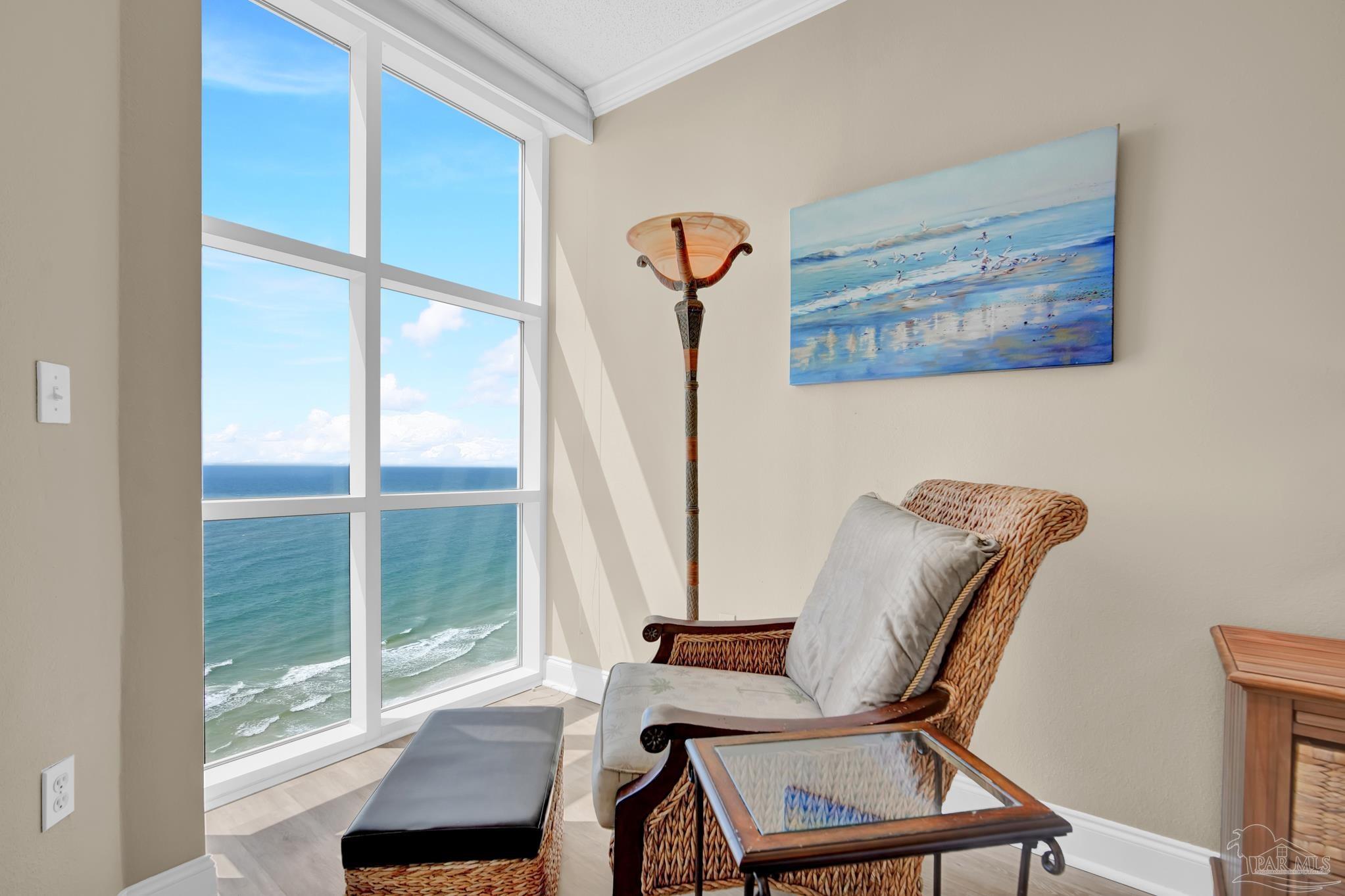 13661 Perdido Key Drive, Unit 1603 Perdido Key, FL 32507 - Photo 24 of 50 a view of a workspace with furniture and a window