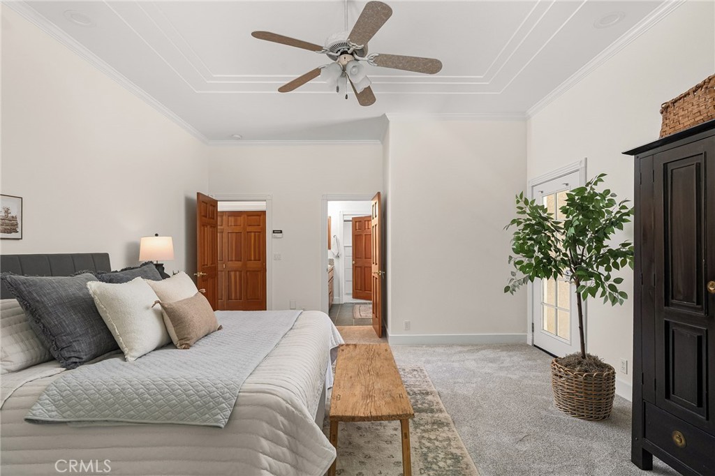 897 Filbert Avenue Chico, CA 95926 - Photo 31 of 66 a bedroom with a bed and a potted plant