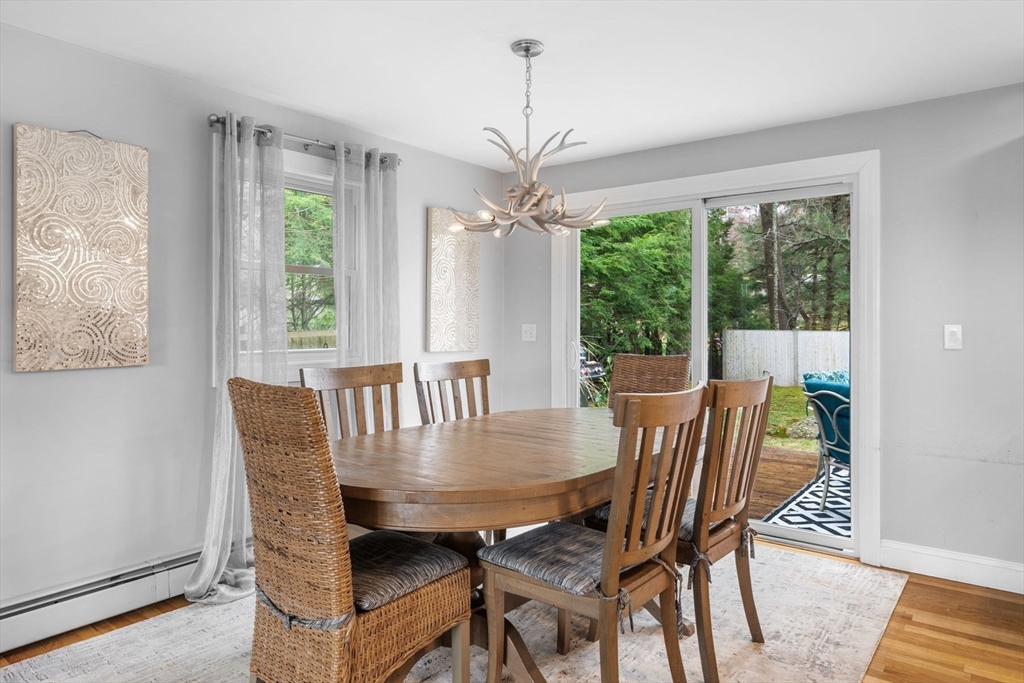 187 Echo Cove Road Hamilton, MA 01982 - Photo 8 of 42 a view of a dining room with furniture window and outside view