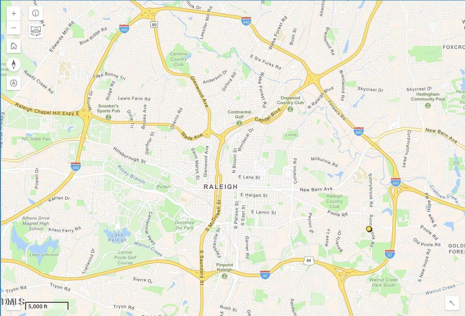 640 Sunnybrook Road Raleigh, NC 27610 - Photo 5 of 7 a bathroom with a bathtub and shower