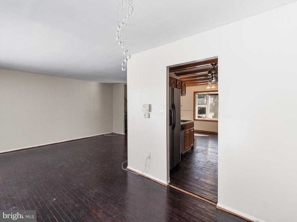 6836 Trexler Road Hyattsville, MD 20784 - Photo 10 of 43 Dining room/ partial view of livingroom to kitchen