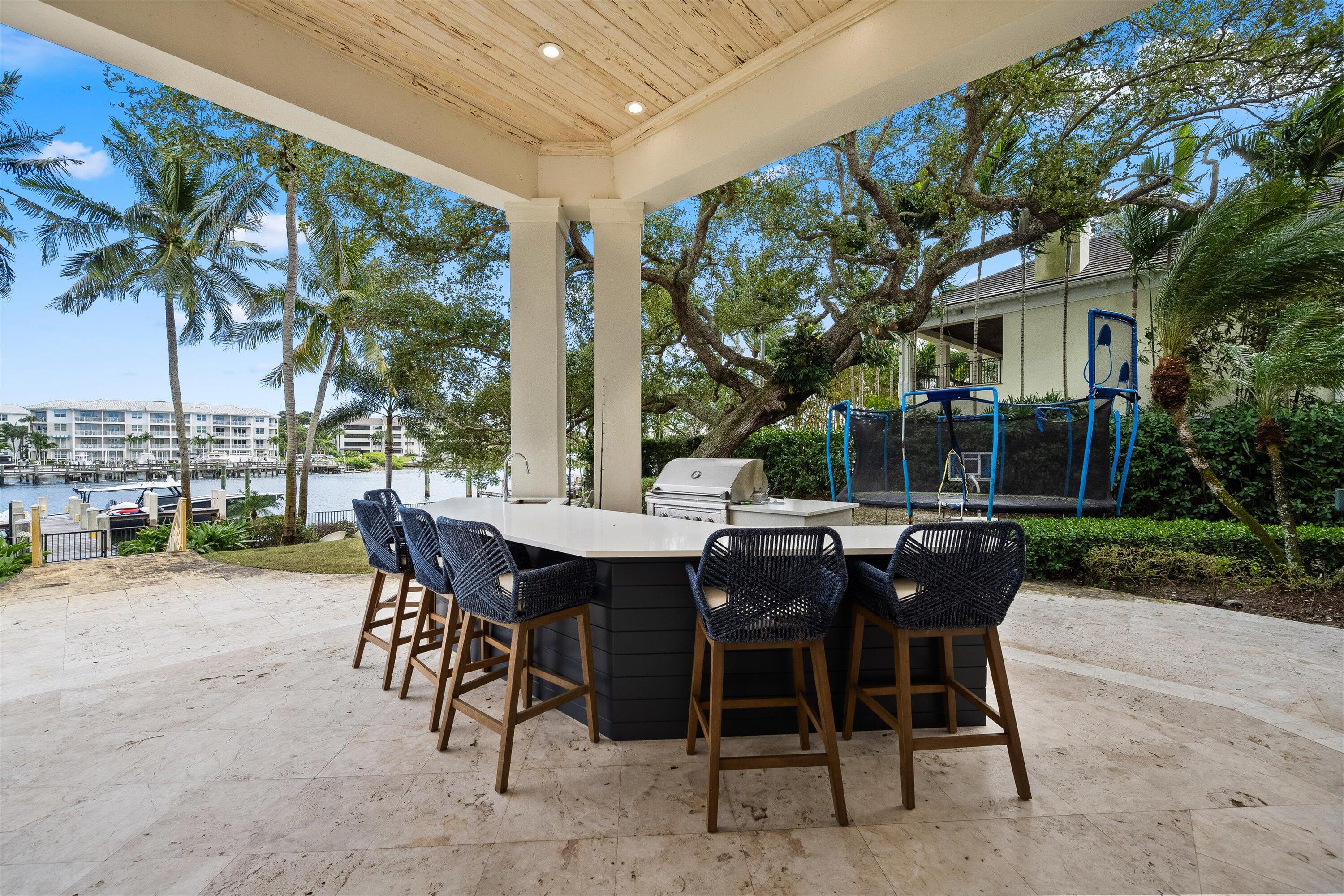 2270 Wilsee Road Palm Beach Gardens, FL 33410 - Photo 36 of 49 Summer Kitchen