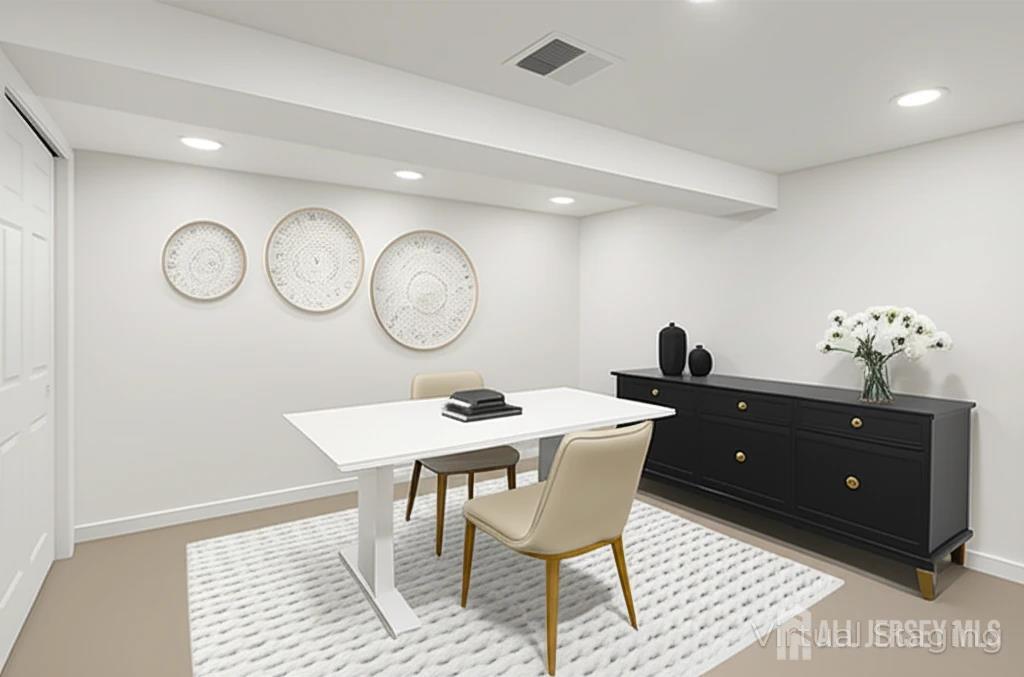 3 Duke Lane Hazlet, NJ 07730 - Photo 20 of 46 a living room with a couch a clock and a table