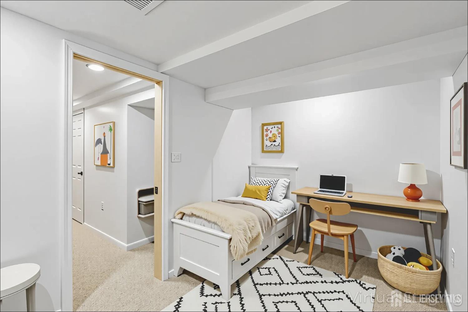 3 Duke Lane Hazlet, NJ 07730 - Photo 24 of 46 a bedroom with a bed and wooden floor