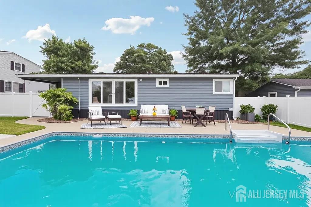 3 Duke Lane Hazlet, NJ 07730 - Photo 40 of 46 a house view with swimming pool and outdoor seating