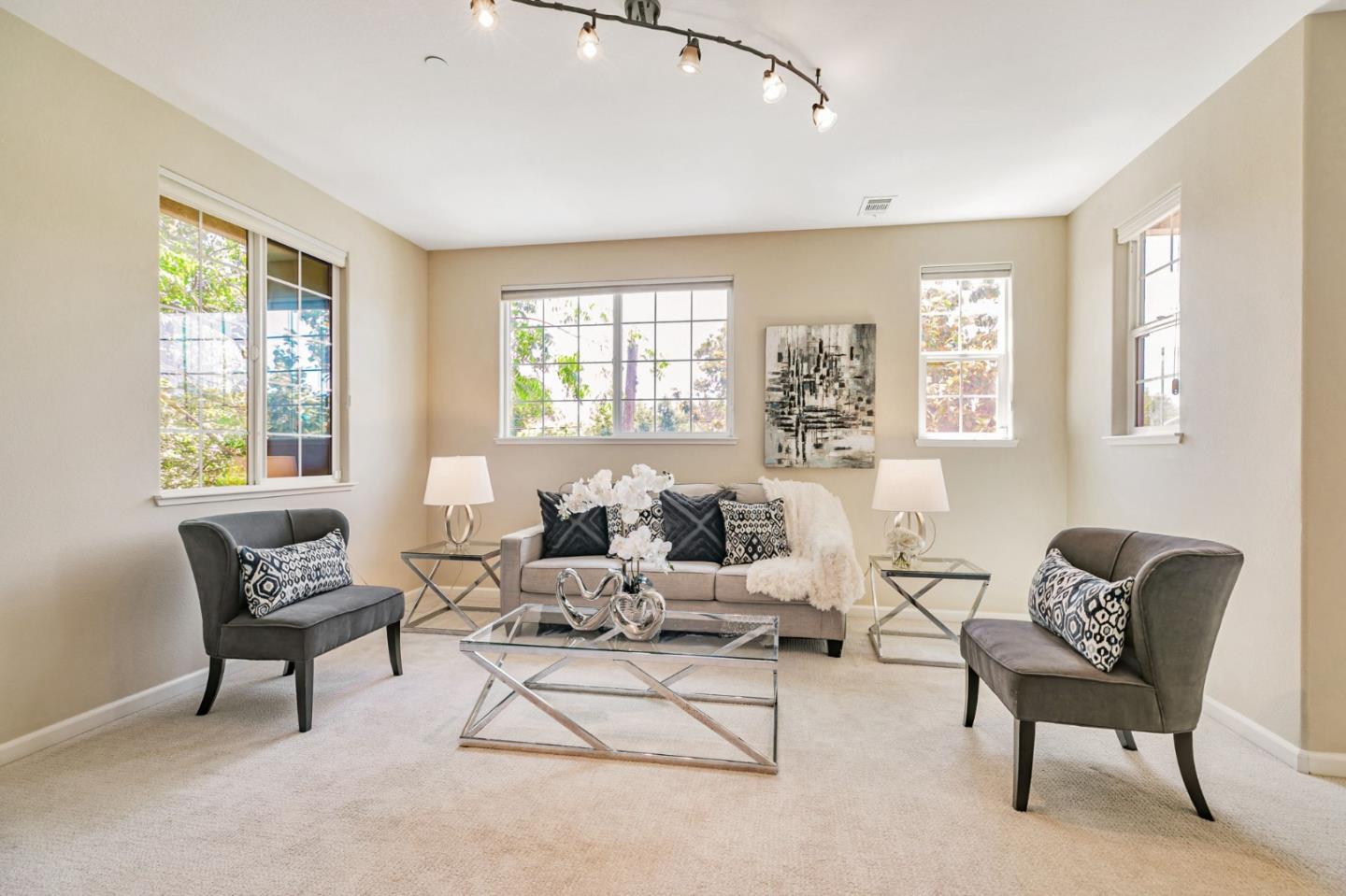 2070 Almaden Road San Jose, CA 95125 - Photo 11 of 49 a living room with furniture and a potted plant