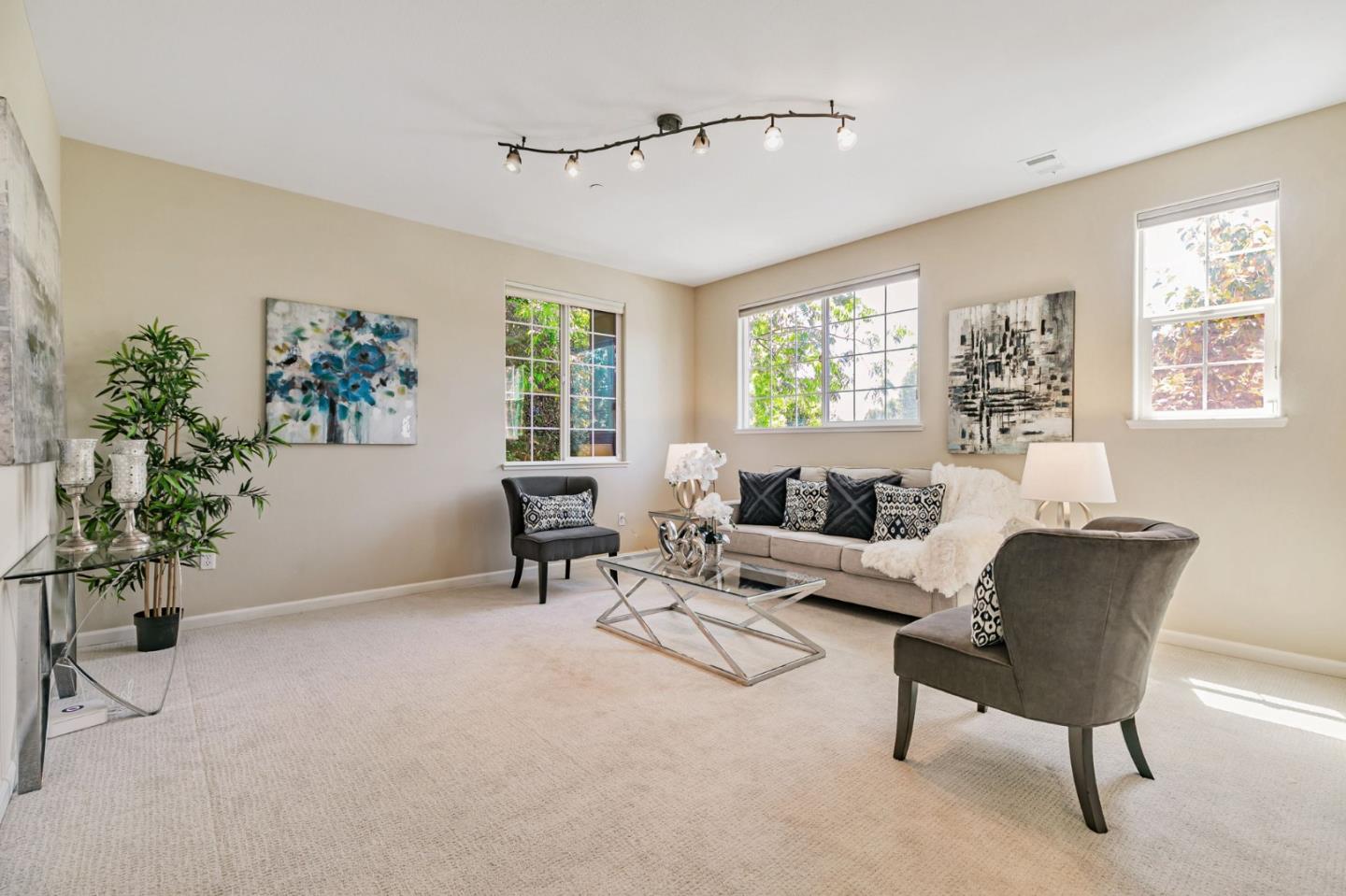 2070 Almaden Road San Jose, CA 95125 - Photo 12 of 49 a living room with furniture and a large window