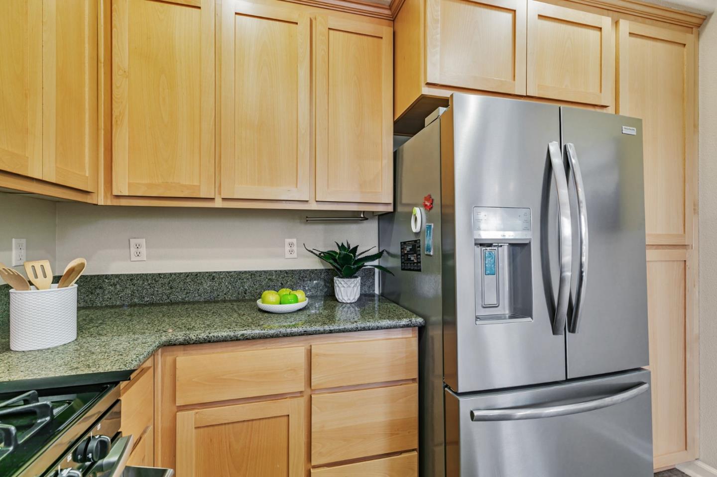 2070 Almaden Road San Jose, CA 95125 - Photo 21 of 49 a kitchen with stainless steel appliances granite countertop a refrigerator and a stove