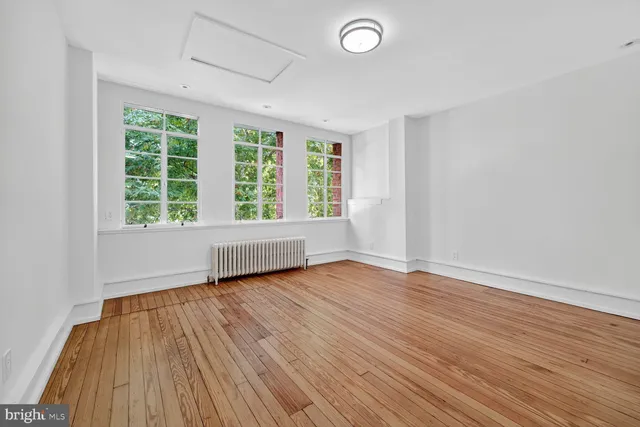 wooden floor in an empty room
