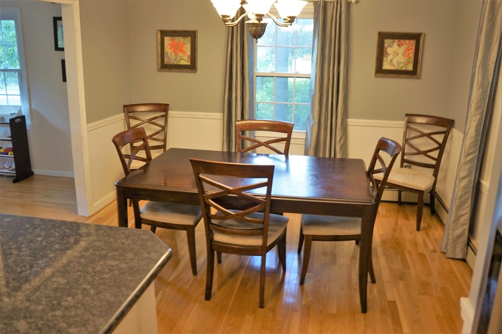 6 Pinewood Road Chelmsford, MA 01824 - Photo 8 of 27 a view of a dining room with furniture and window