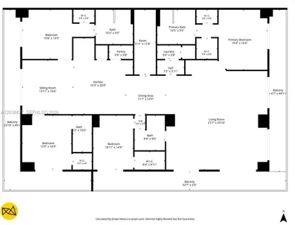 $2,500,000 | 50 Biscayne Boulevard, Unit 2510, Miami, FL 33132