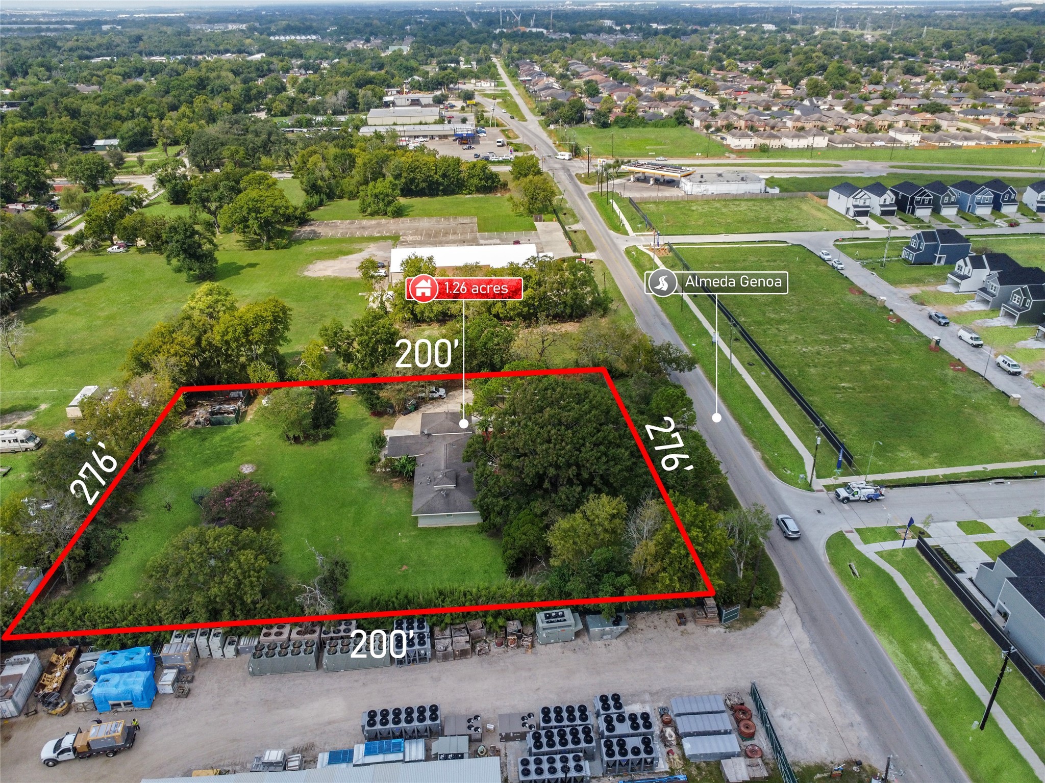 4920 Almeda Genoa Road Houston, TX 77048 - Photo 2 of 29 an aerial view of a city