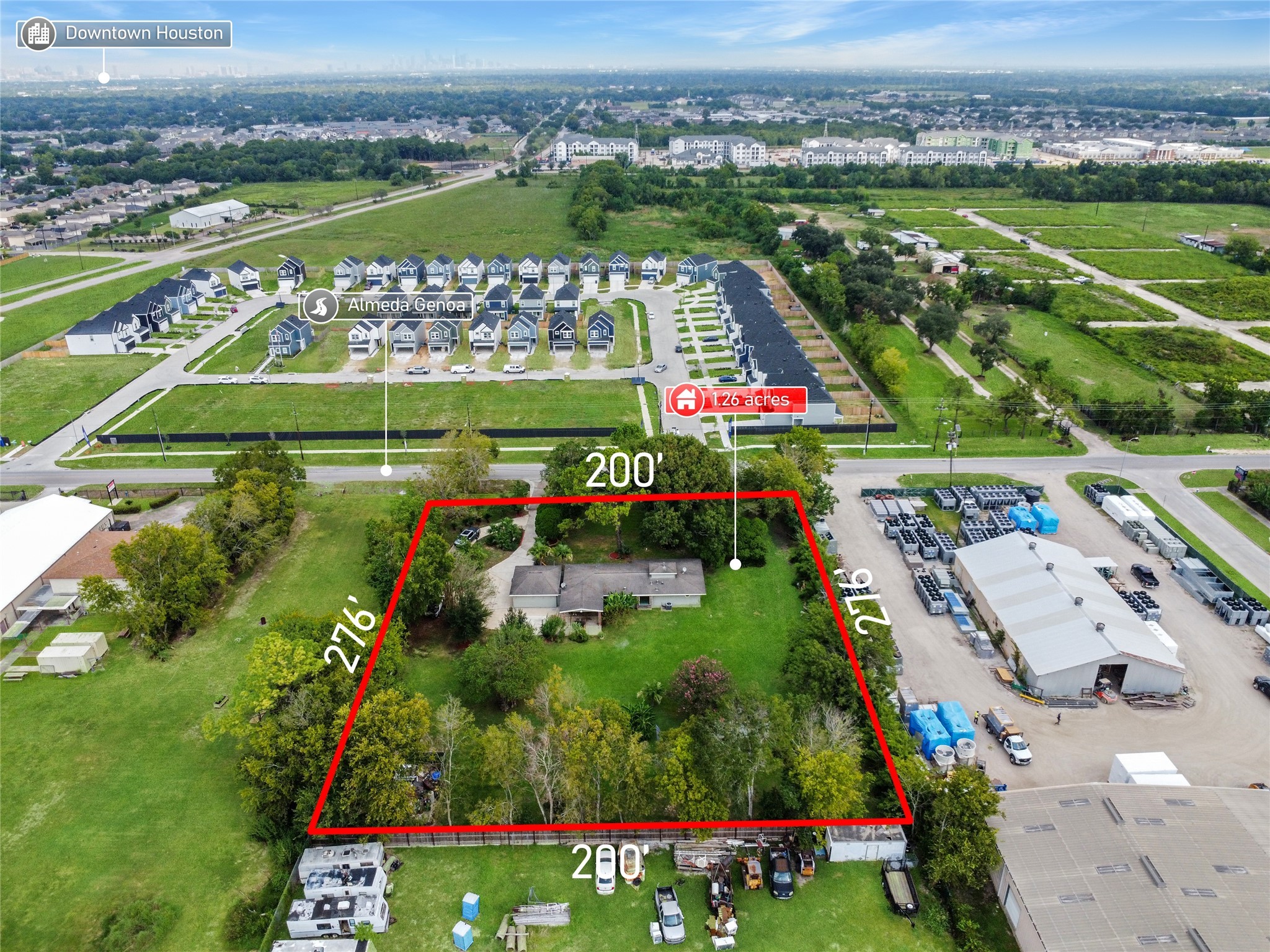 4920 Almeda Genoa Road Houston, TX 77048 - Photo 27 of 29 an aerial view of a city