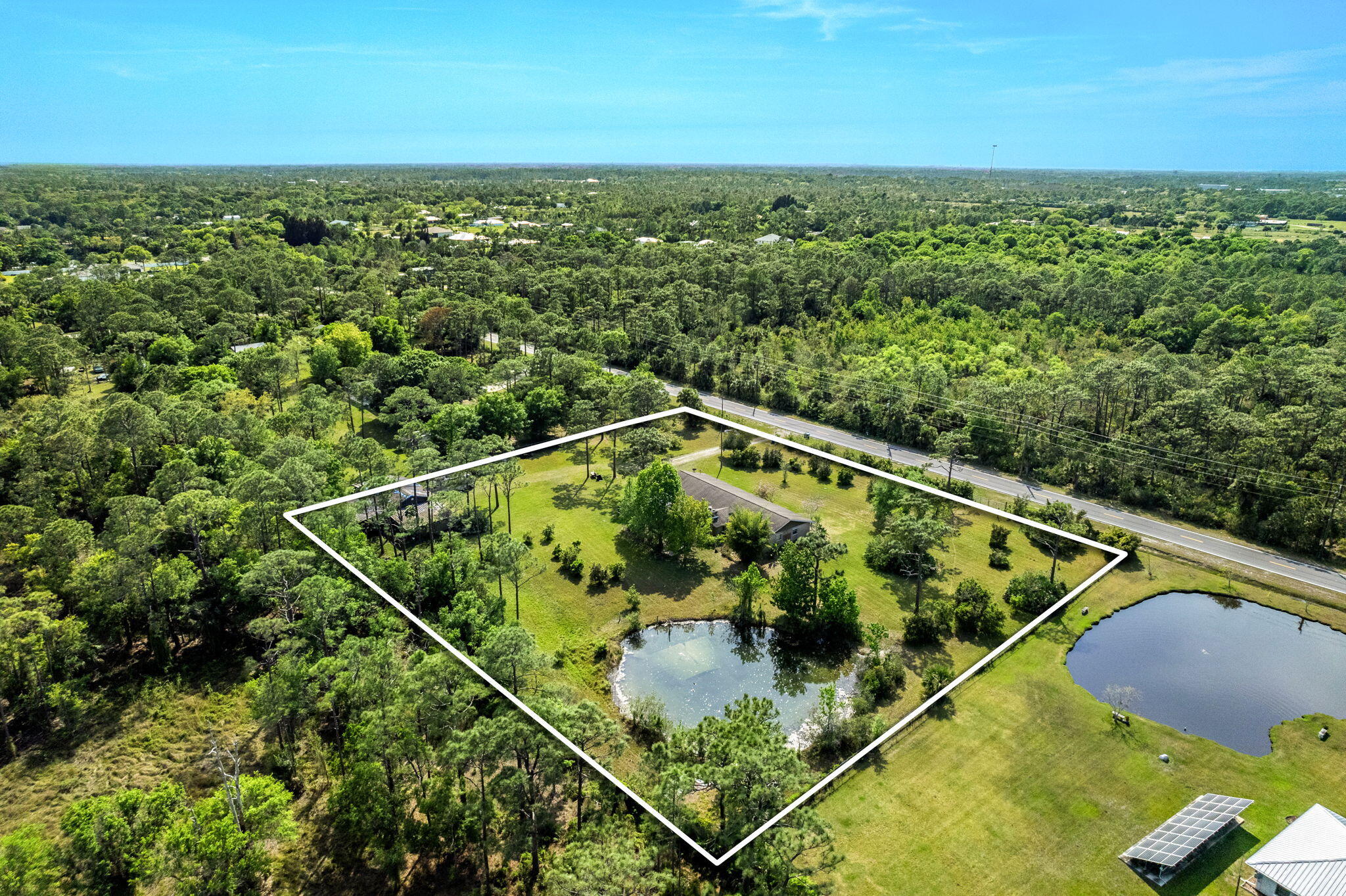 2355 Weber Road Malabar, FL 32950 - Photo 59 of 61 55-web-or-mls-DJI_0561-Lot Lines