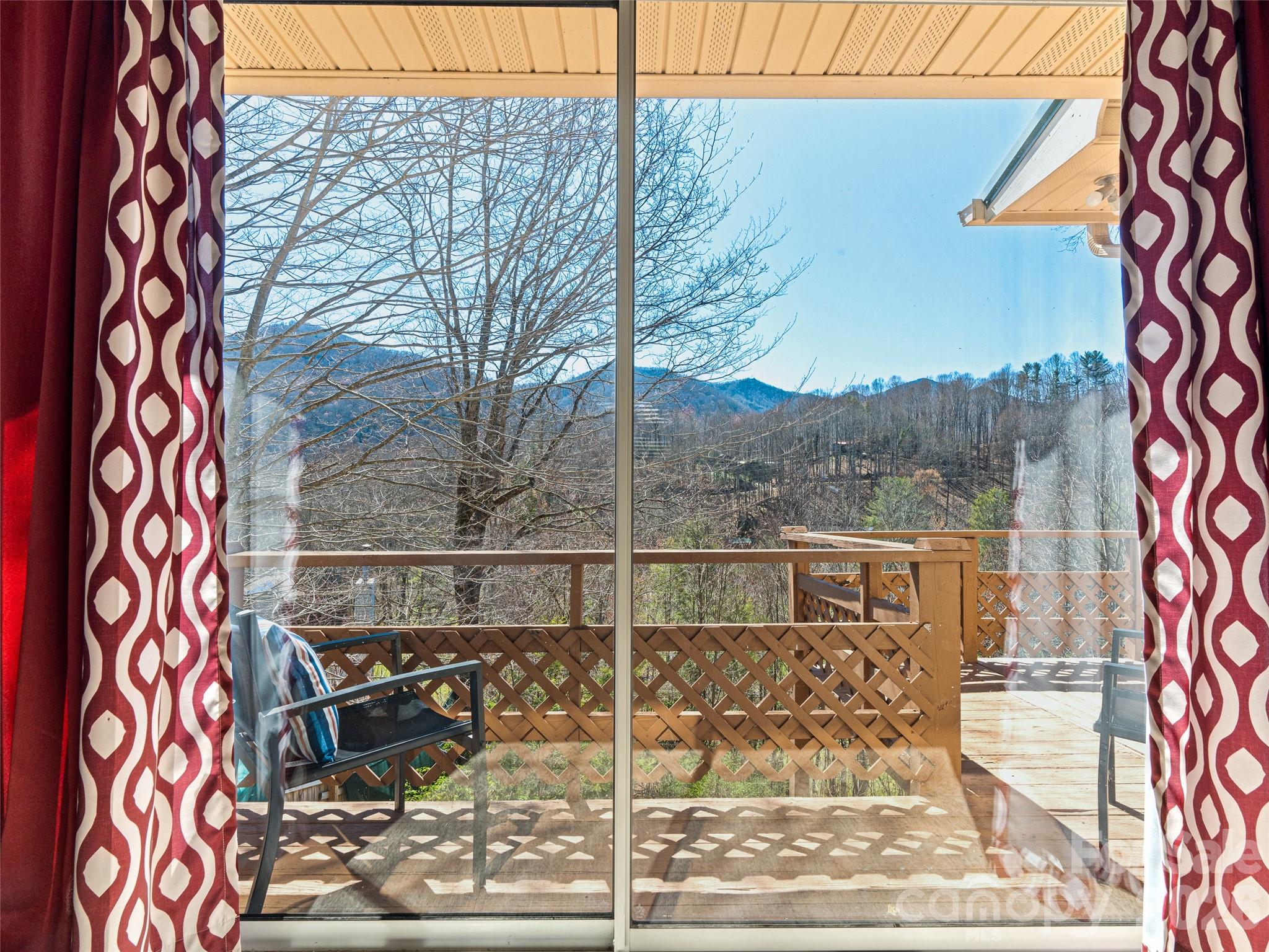 174 Pleasant Ridge Drive Maggie Valley, NC 28751 - Photo 24 of 45 a view of a balcony