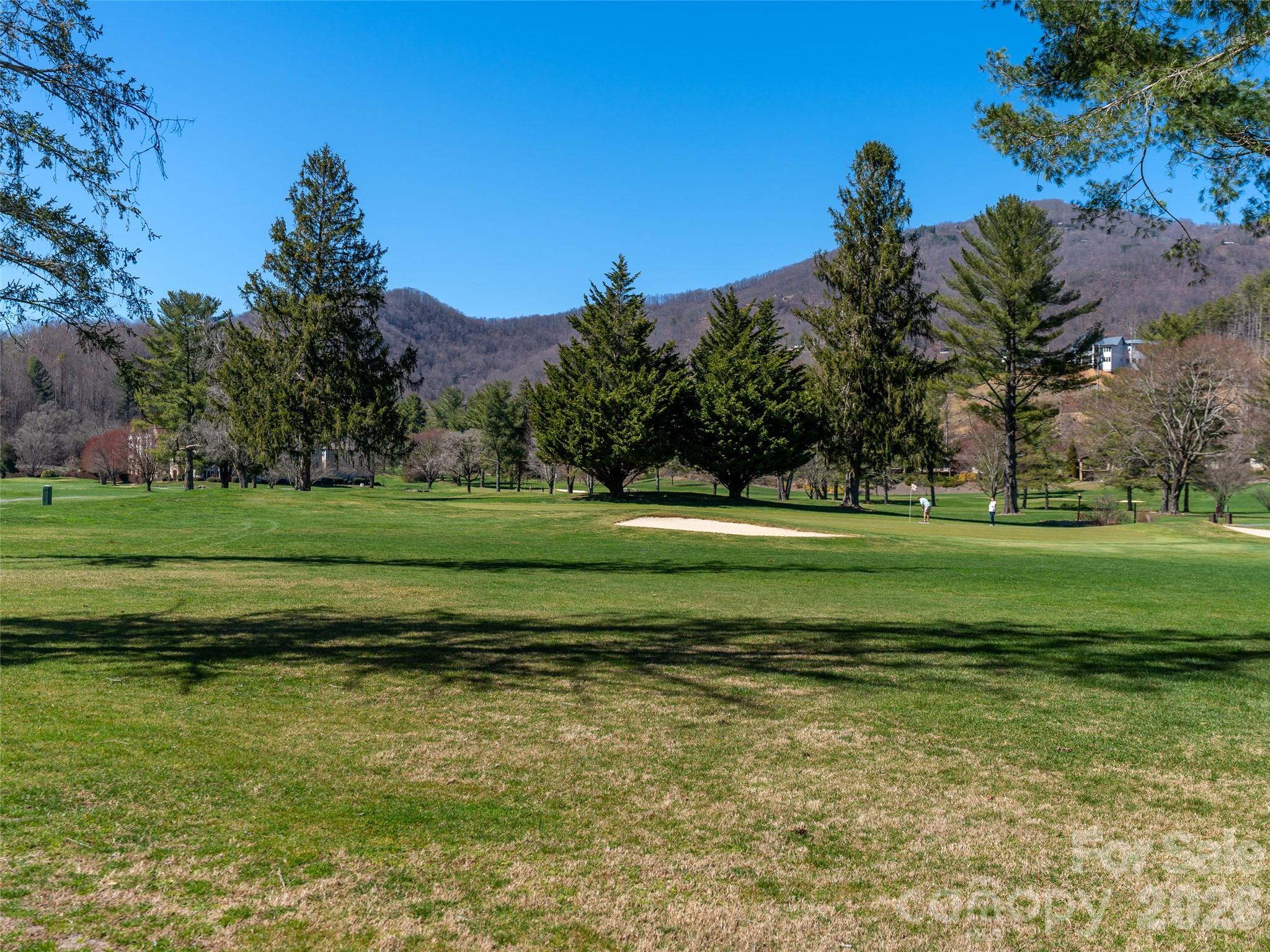174 Pleasant Ridge Drive Maggie Valley, NC 28751 - Photo 43 of 45 a view of a golf course with a garden
