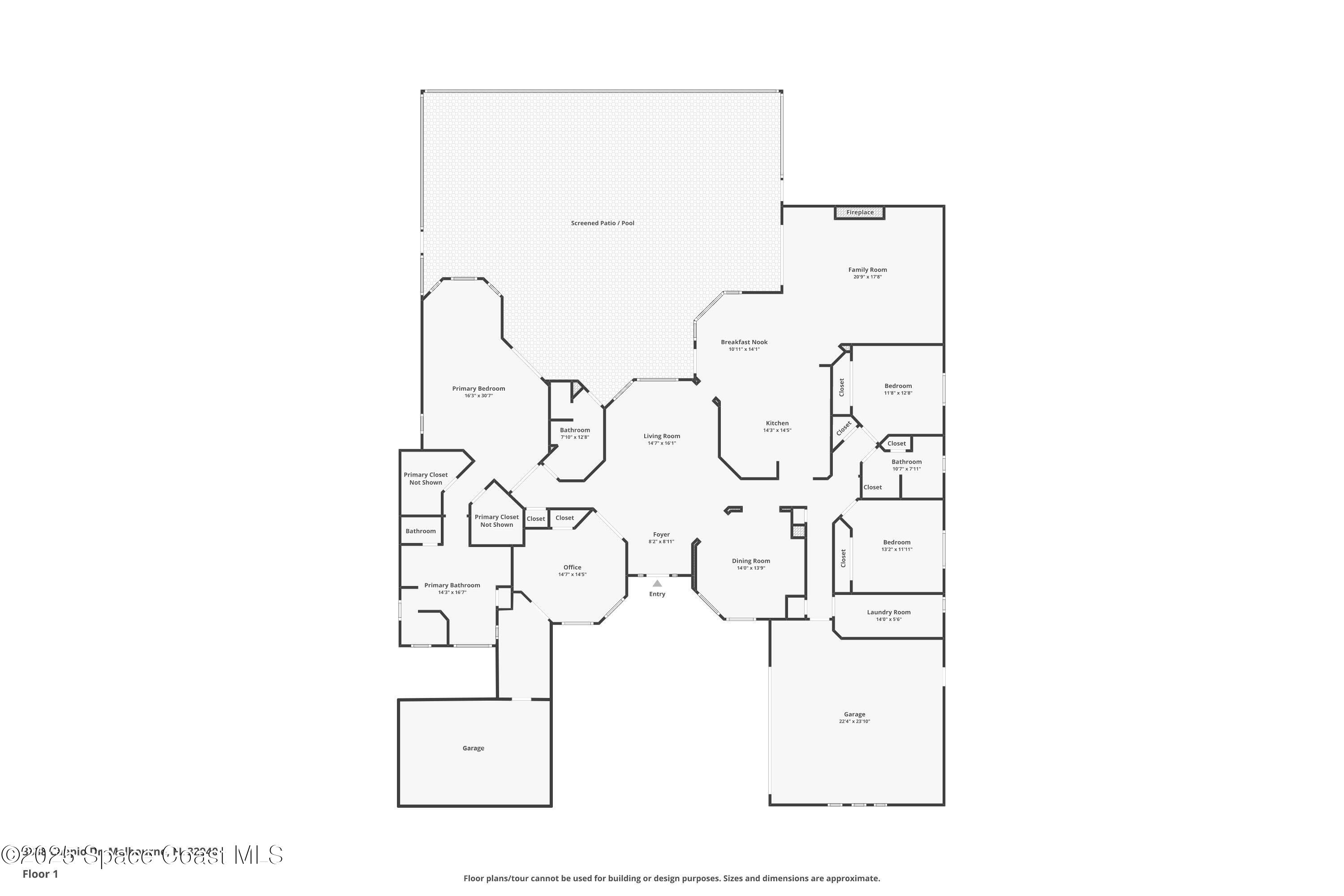 3338 Cappio Drive Melbourne, FL 32940 - Photo 43 of 43 3338 Cappio Dr Floorplan