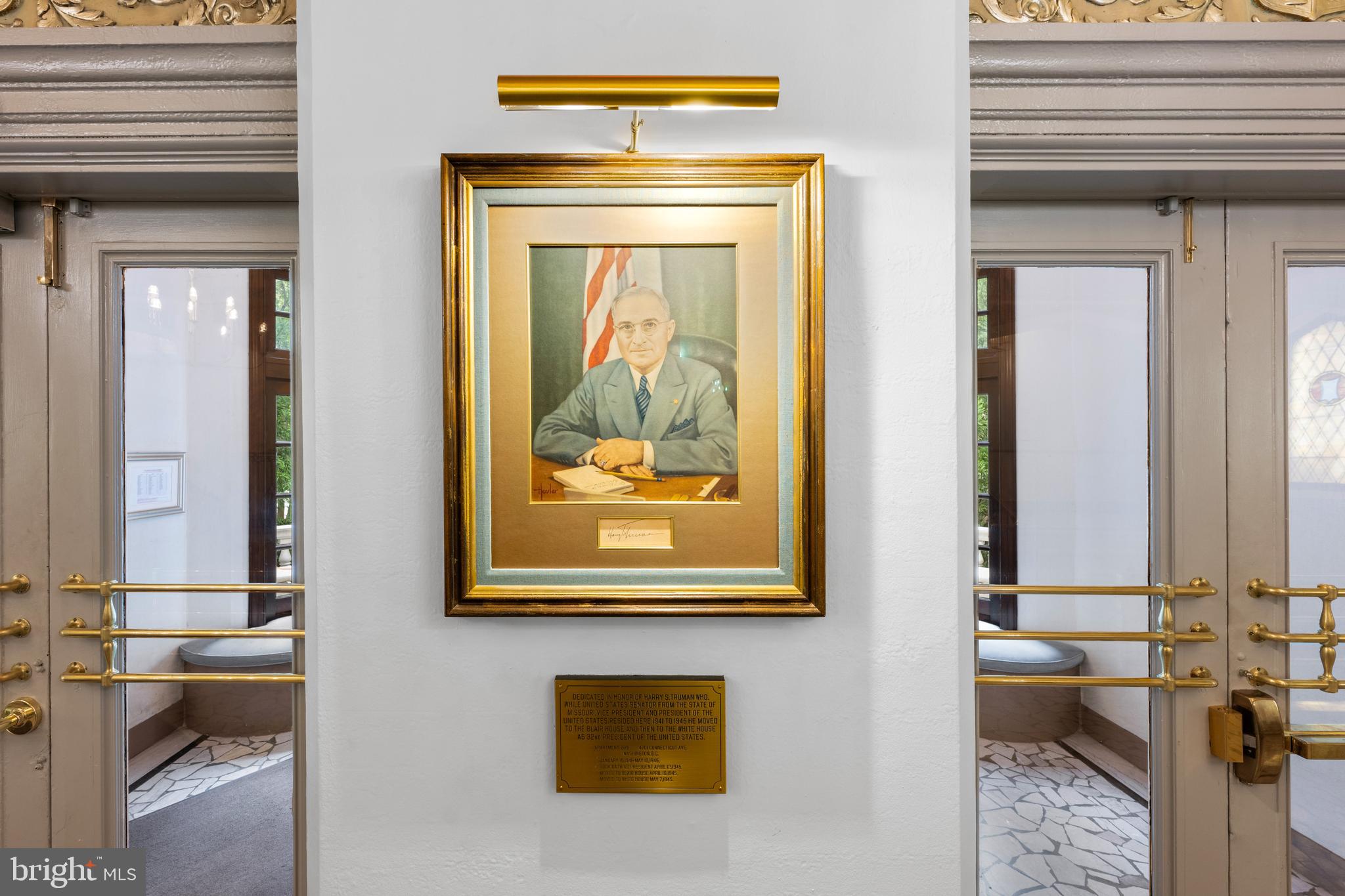 4701 Connecticut Avenue Northwest, Unit 501 Washington, DC 20008 - Photo 26 of 28 a view of a front door of a house