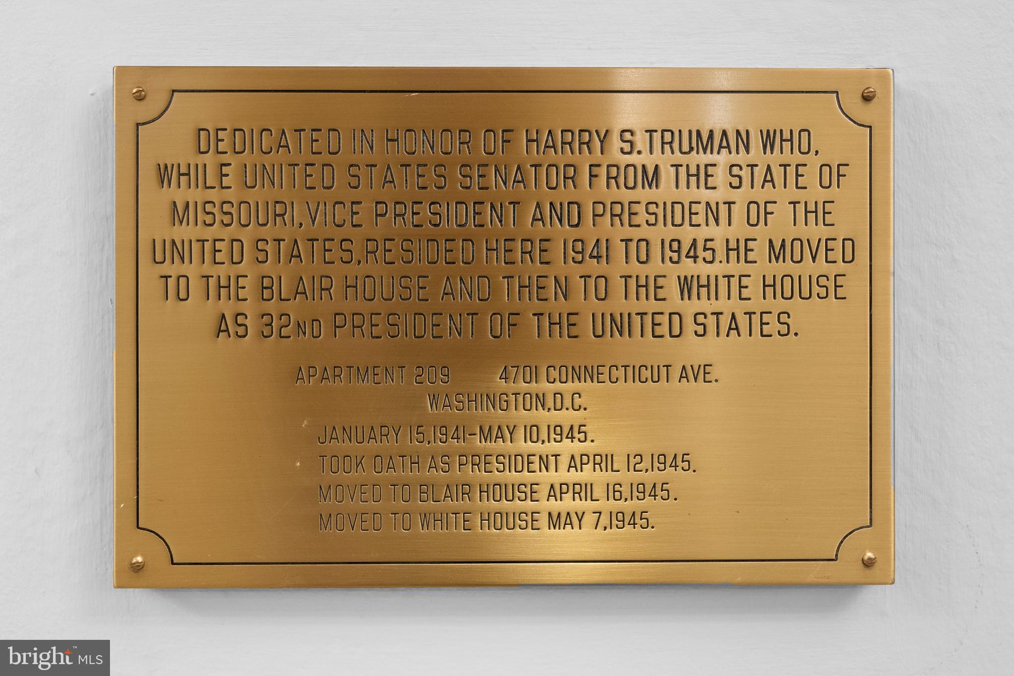 4701 Connecticut Avenue Northwest, Unit 501 Washington, DC 20008 - Photo 27 of 28 a view of front door