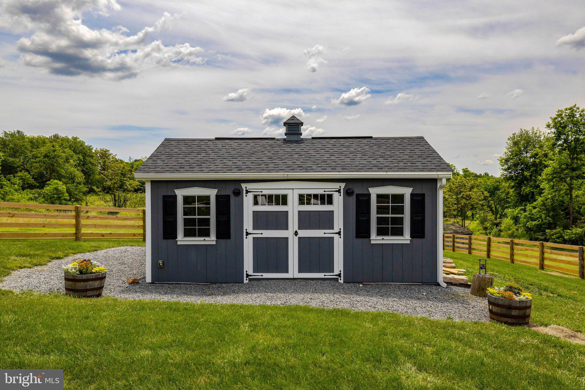 15002 Mountain Road Purcellville, VA 20132 - Photo 49 of 60 Newly installed shed with 60 Amp sub panel