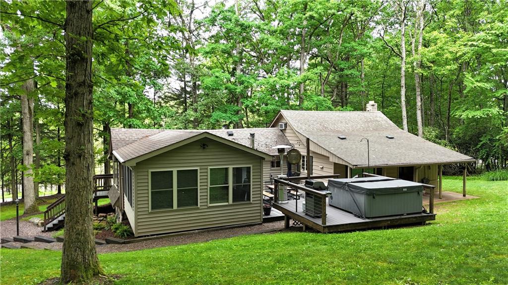 60 Nelson Road Ohiopyle, PA 15470 - Photo 5 of 46 Tiered decks and back patio for ultimate relaxing!