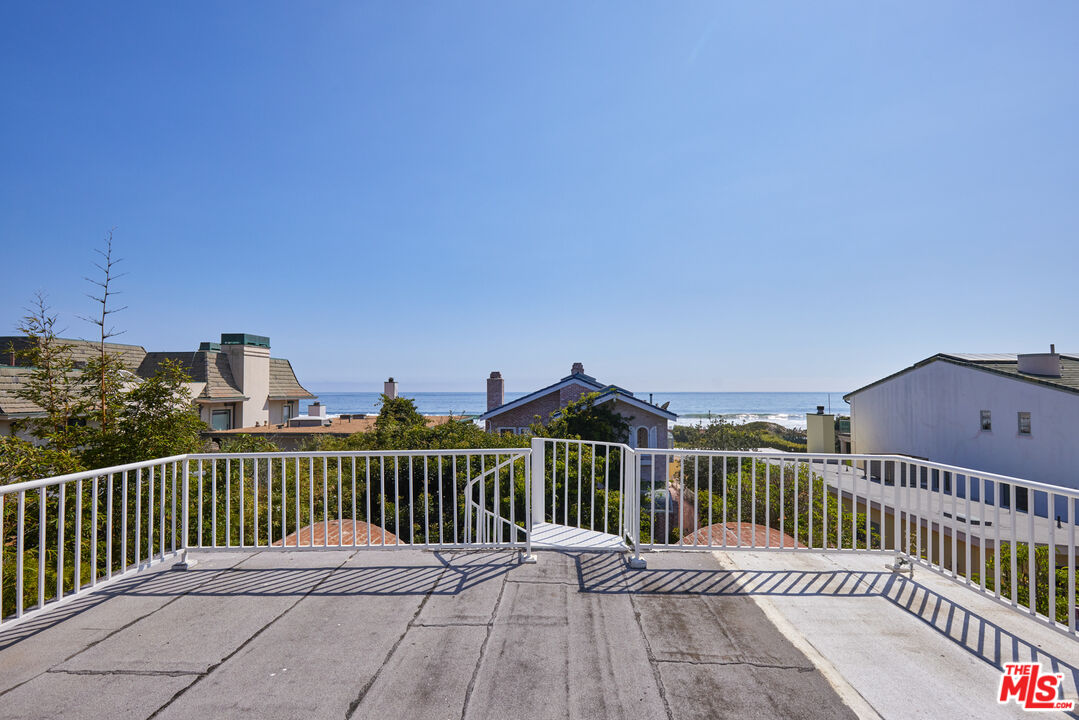 30870 Broad Beach Road Malibu, CA 90265 - Photo 24 of 28 a view of a wooden roof deck