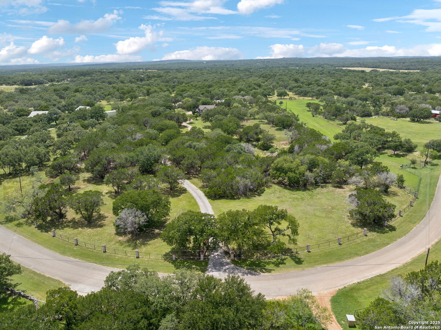 450 Georg Oaks Bulverde, TX 78163 - Photo 8 of 41 an aerial view of residential houses with outdoor space and trees