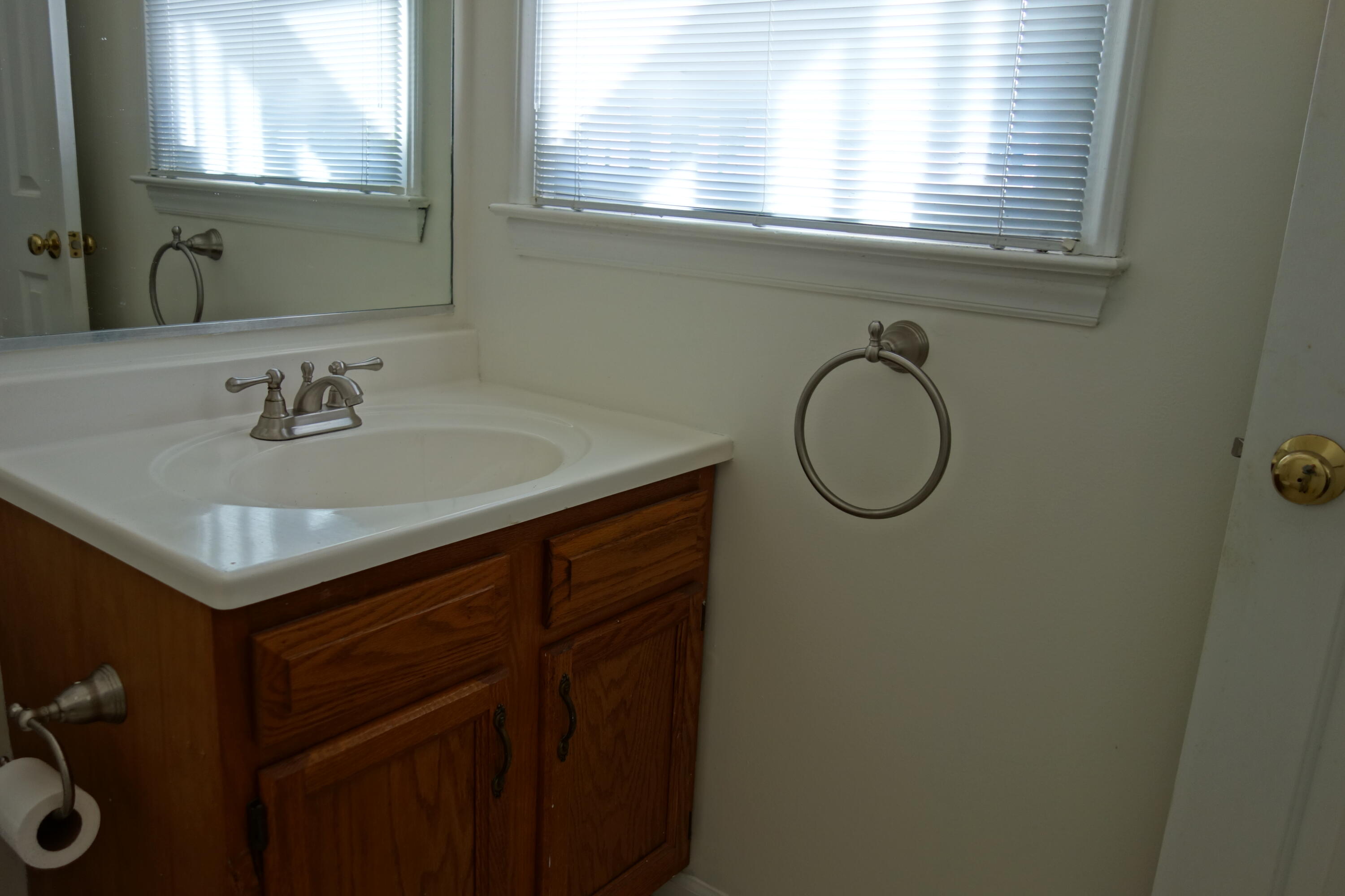 3356 Kenwick Trail Roanoke, VA 24018 - Photo 26 of 39 a bathroom with a sink and a mirror