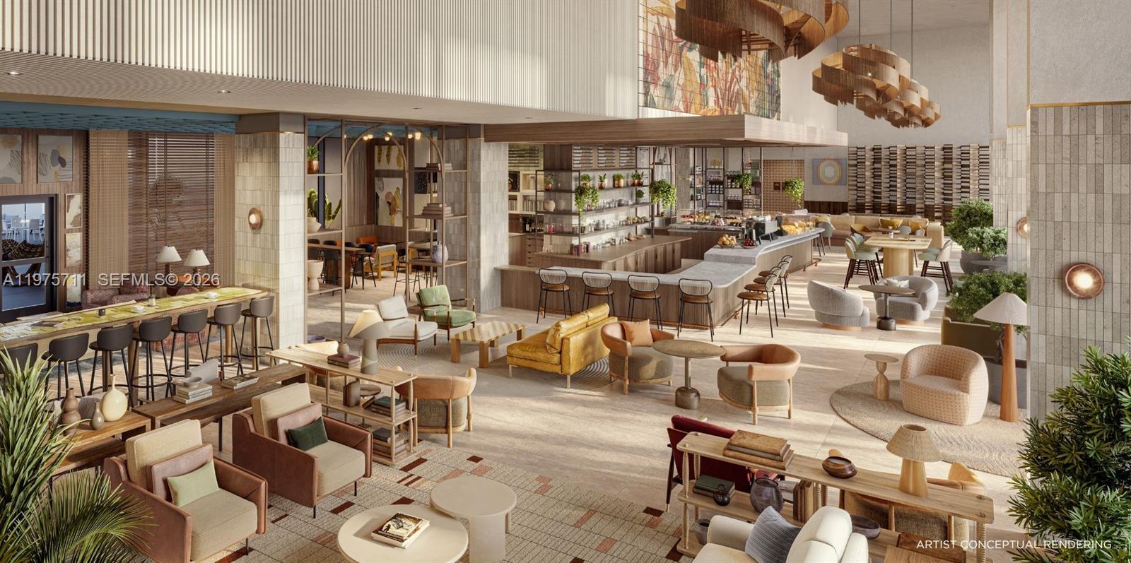 1611 Southwest 2nd Avenue, Unit 504 Miami, FL 33129 - Photo 15 of 17 a view of dinning table and chairs in patio