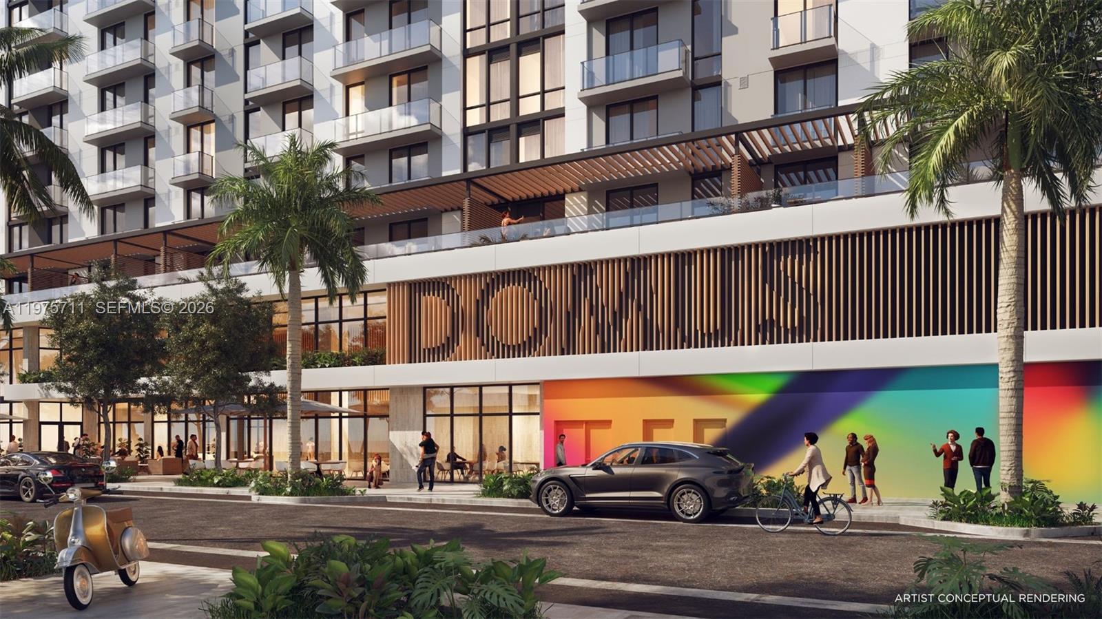 1611 Southwest 2nd Avenue, Unit 504 Miami, FL 33129 - Photo 17 of 17 a cars parked on the side of a street