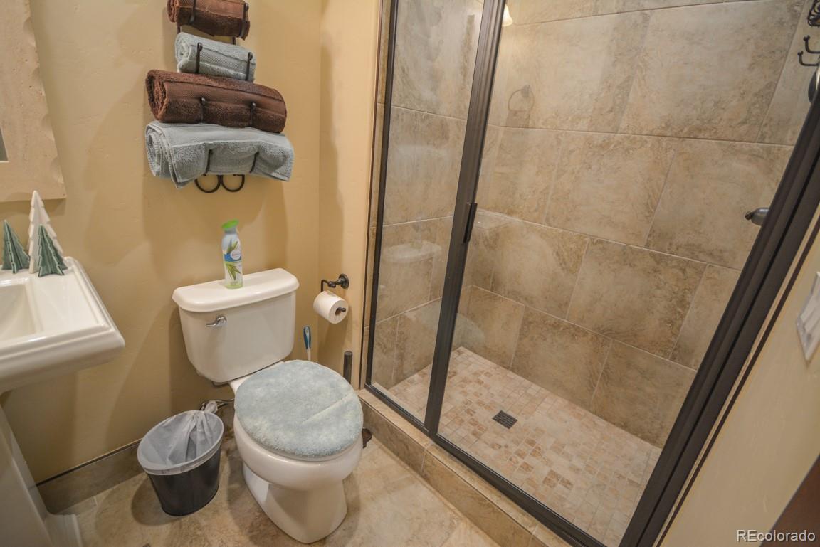 833 Independence Road Keystone, CO 80435 - Photo 25 of 38 a bathroom with a toilet and a shower