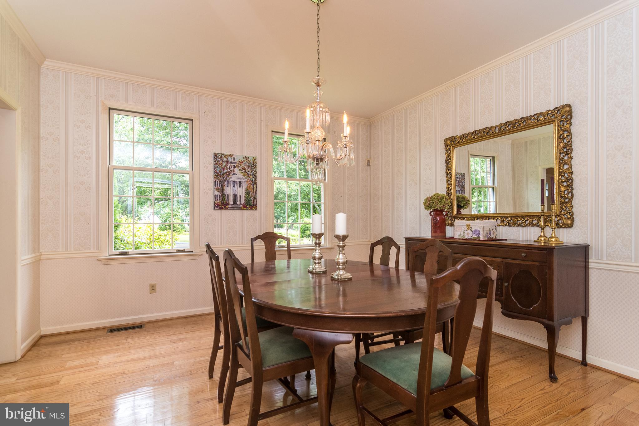 4973 Danielle Drive Doylestown, PA 18902 - Photo 15 of 39 Dining room with hardwood floors